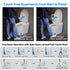 Bazyths Smart Toilet with Built-in Tank & Bidet, Auto Open/Close, Foot Touch Flush, Dryer, Heated Seat, Dual Flushes, Elongated One-Piece Design, ZYR1